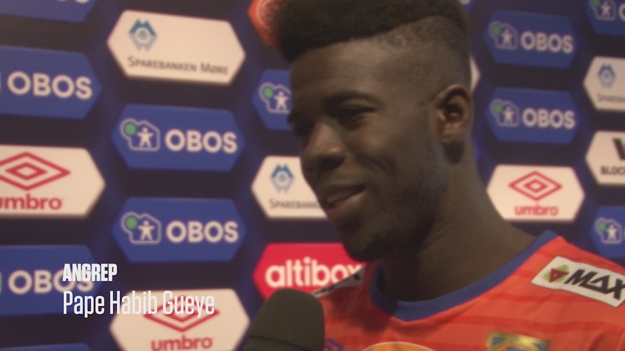 Gueye om det å starte mot Levanger.mp4